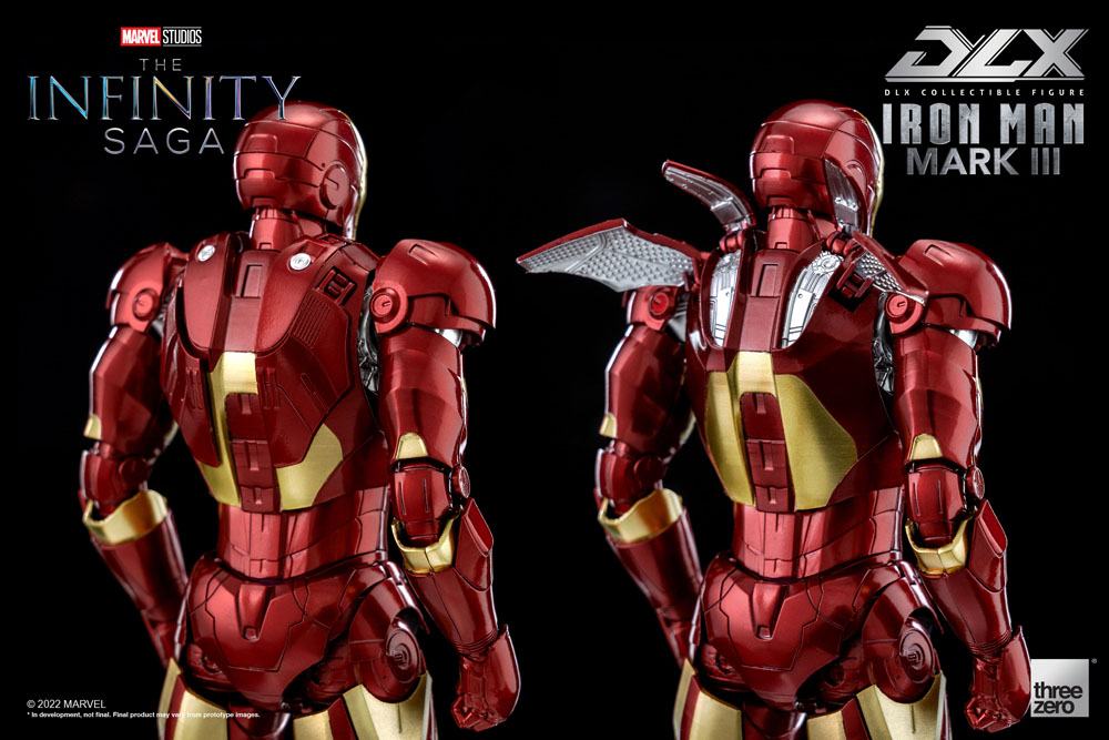 Infinity Saga DLX Action Figure 1/12 Iron Man Mark 3 17 cm