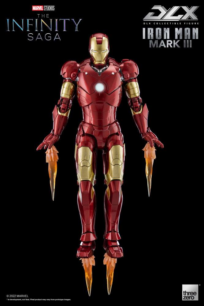 Infinity Saga DLX Action Figure 1/12 Iron Man Mark 3 17 cm