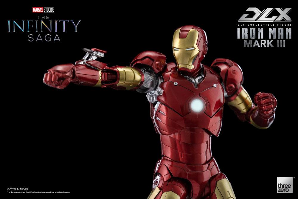 Infinity Saga DLX Action Figure 1/12 Iron Man Mark 3 17 cm