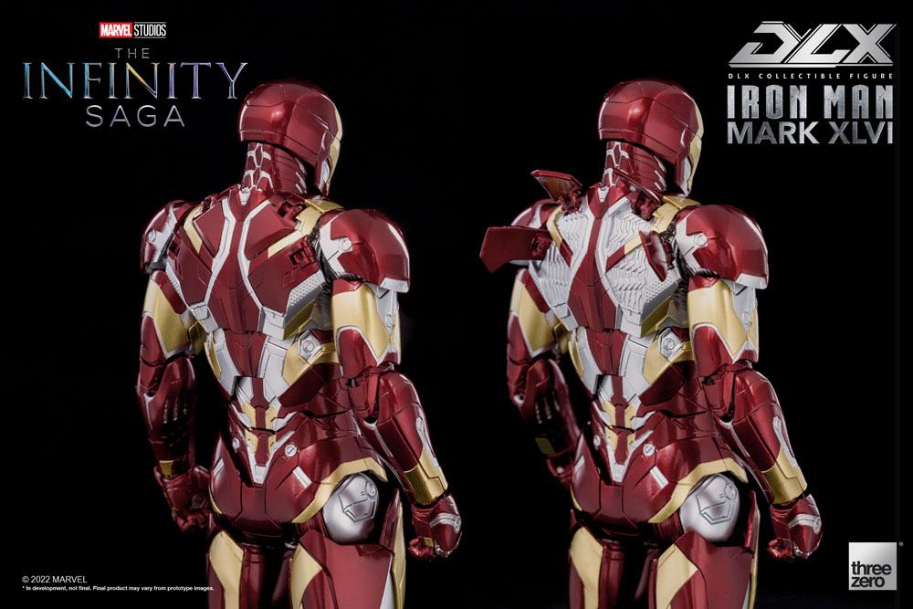 Infinity Saga DLX Action Figure 1/12 Iron Man Mark 46 17 cm