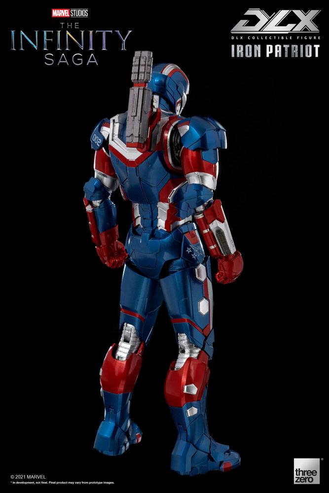 Infinity Saga DLX Action Figure 1/12 Iron Patriot 17 cm