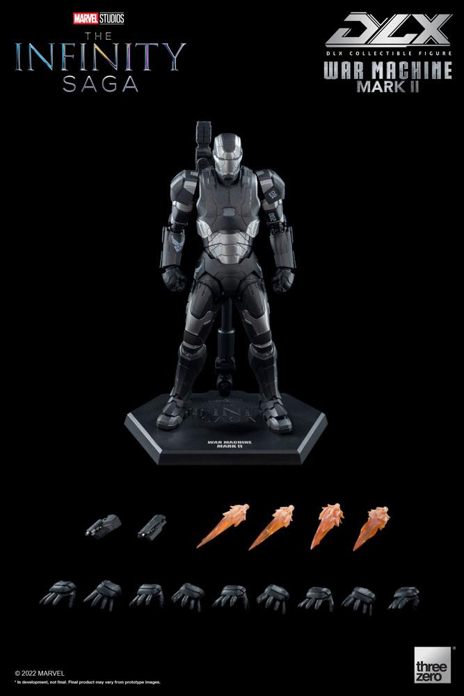 Infinity Saga DLX Action Figure 1/12 War Machine Mark 2 17 cm