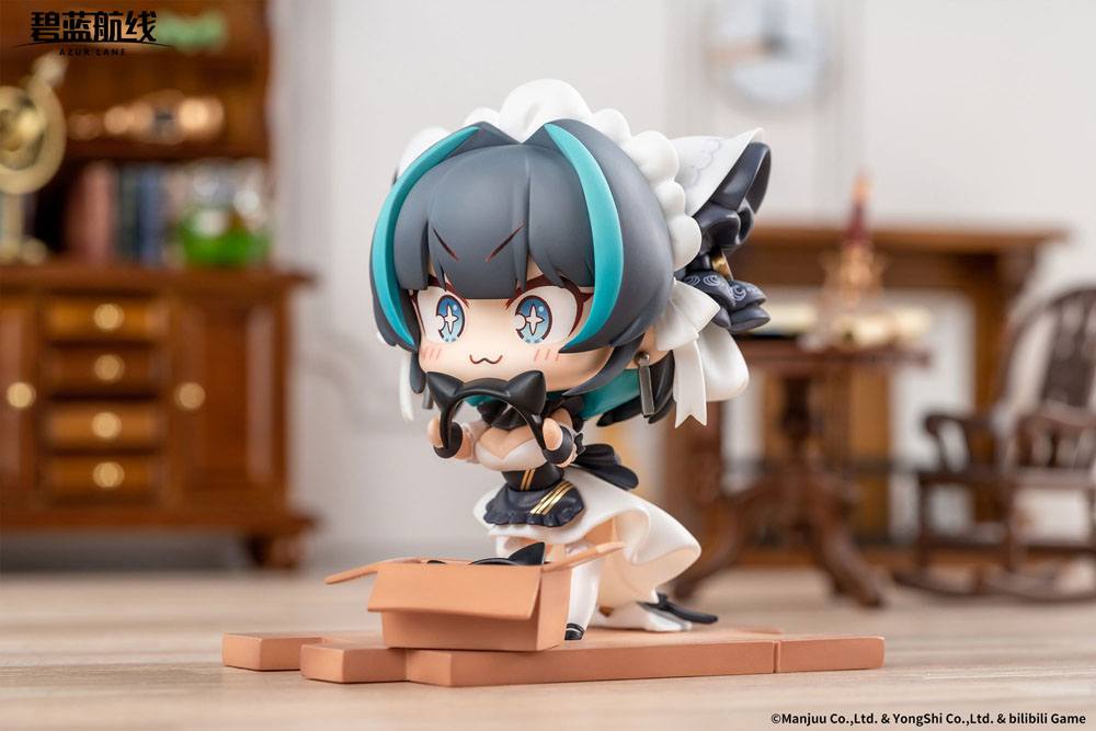 Azur Lane PVC Statue Deformed JUUs Time HMS Cheshire 8 cm