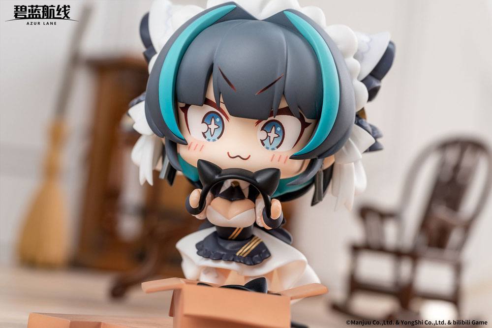 Azur Lane PVC Statue Deformed JUUs Time HMS Cheshire 8 cm