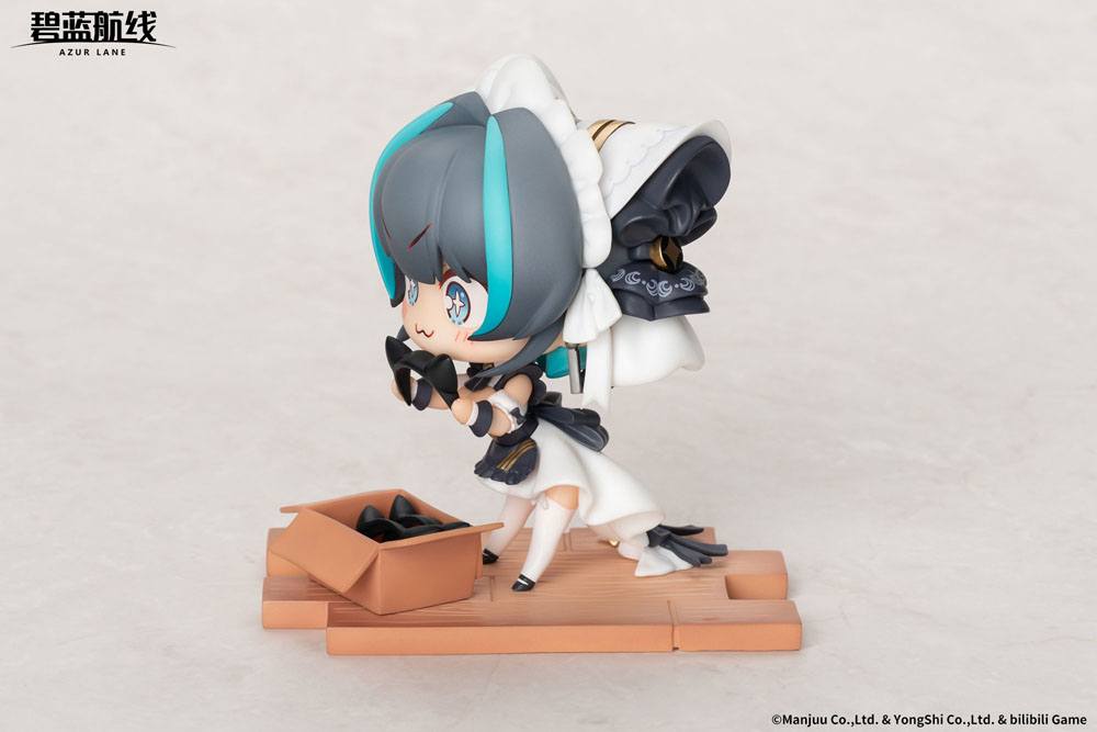 Azur Lane PVC Statue Deformed JUUs Time HMS Cheshire 8 cm