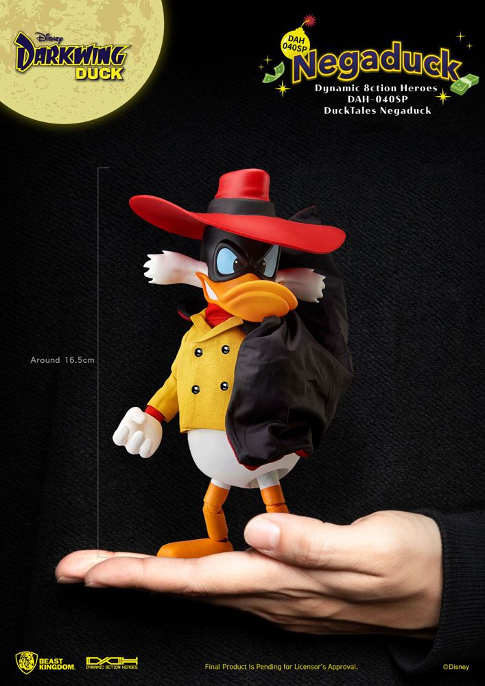 Disney Darkwing Duck Dynamic 8ction Heroes Action Figure 1/9 NegaDuck 16 cm