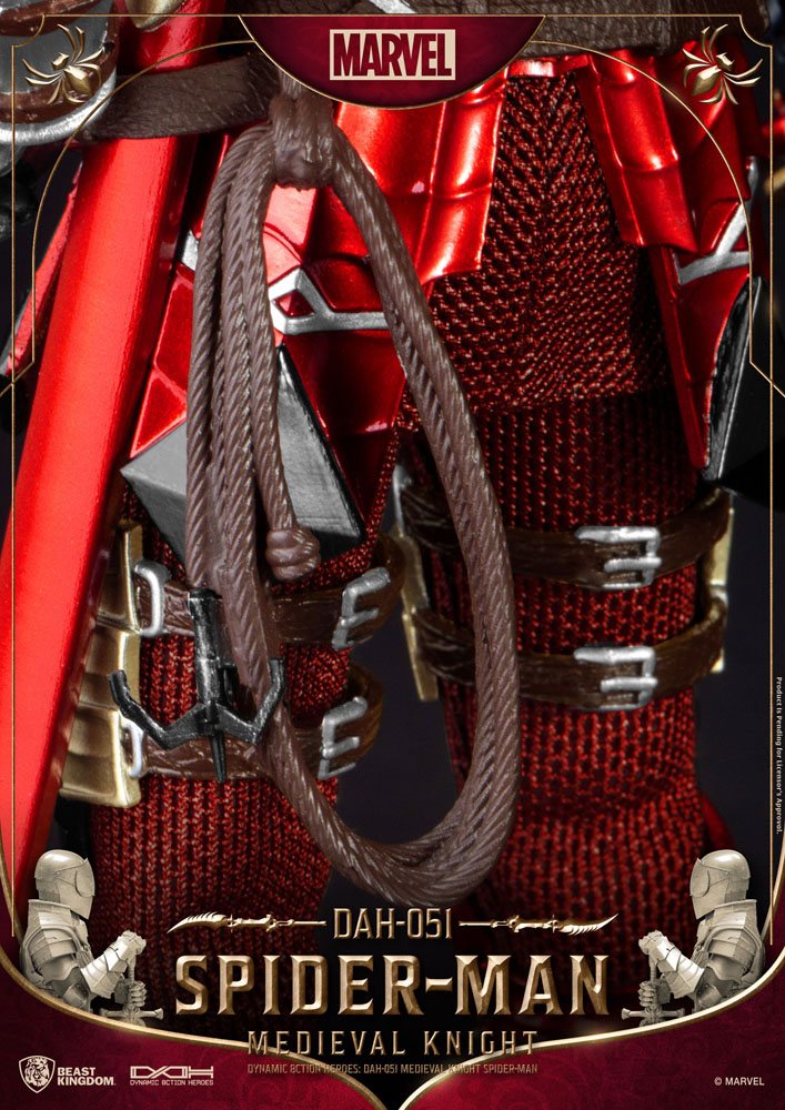 Marvel Dynamic 8ction Heroes Action Figure 1/9 Medieval Knight Iron Man 20 cm