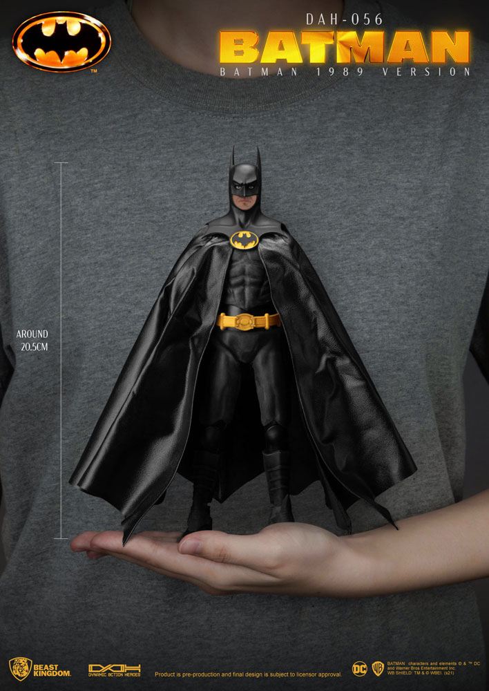 Batman 1989 Dynamic 8ction Heroes Action Figure 1/9 Batman 24 cm