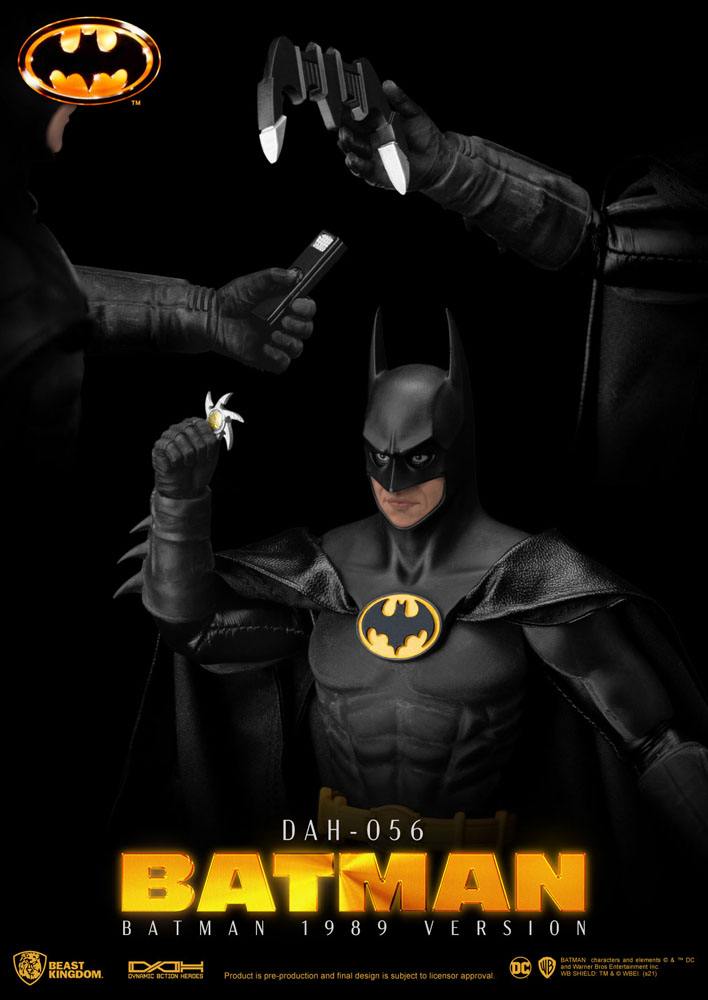 Batman 1989 Dynamic 8ction Heroes Action Figure 1/9 Batman 24 cm
