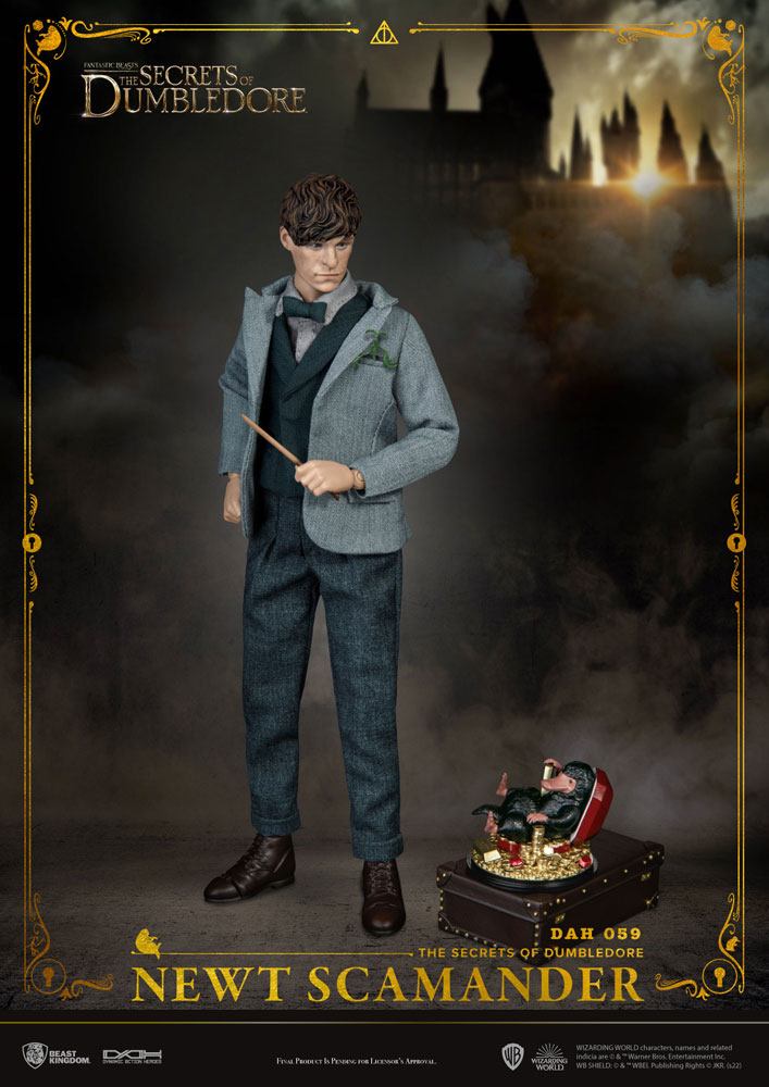 Fantastic Beasts: The Secrets of Dumbledore Dynamic 8ction Heroes Action Figure 1/9 Newt Scamander 20 cm