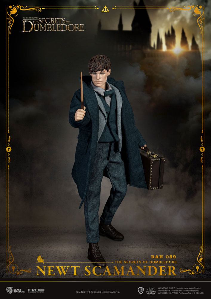 Fantastic Beasts: The Secrets of Dumbledore Dynamic 8ction Heroes Action Figure 1/9 Newt Scamander 20 cm