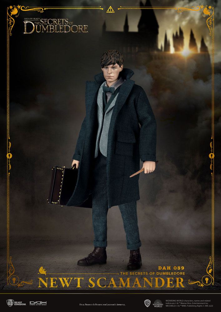 Fantastic Beasts: The Secrets of Dumbledore Dynamic 8ction Heroes Action Figure 1/9 Newt Scamander 20 cm