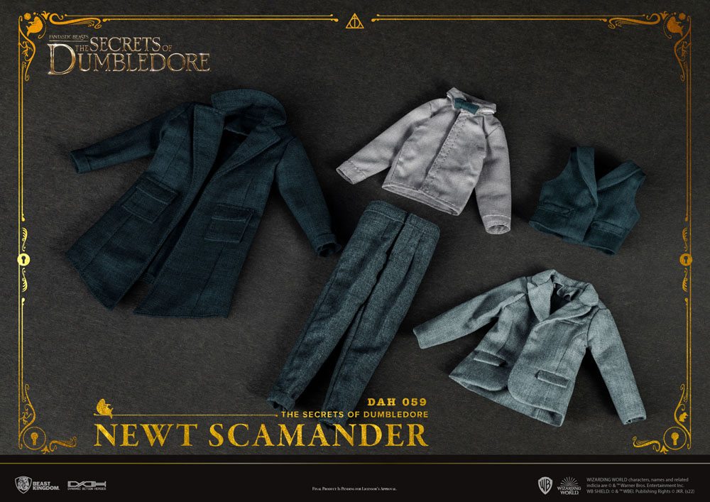Fantastic Beasts: The Secrets of Dumbledore Dynamic 8ction Heroes Action Figure 1/9 Newt Scamander 20 cm