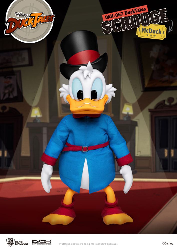 Disney DuckTales Dynamic 8ction Heroes Action Figure 1/9 Scrooge McDuck 16 cm