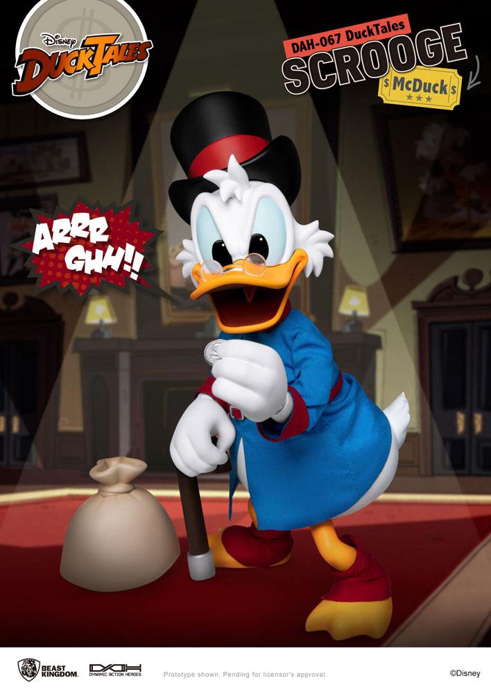 Disney DuckTales Dynamic 8ction Heroes Action Figure 1/9 Scrooge McDuck 16 cm