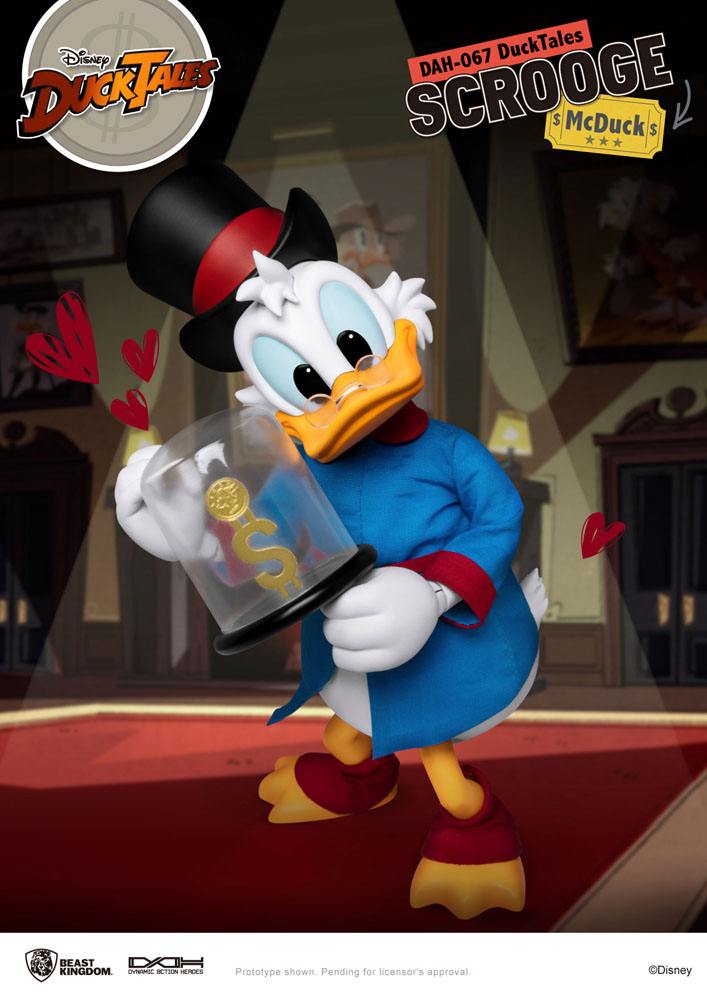 Disney DuckTales Dynamic 8ction Heroes Action Figure 1/9 Scrooge McDuck 16 cm