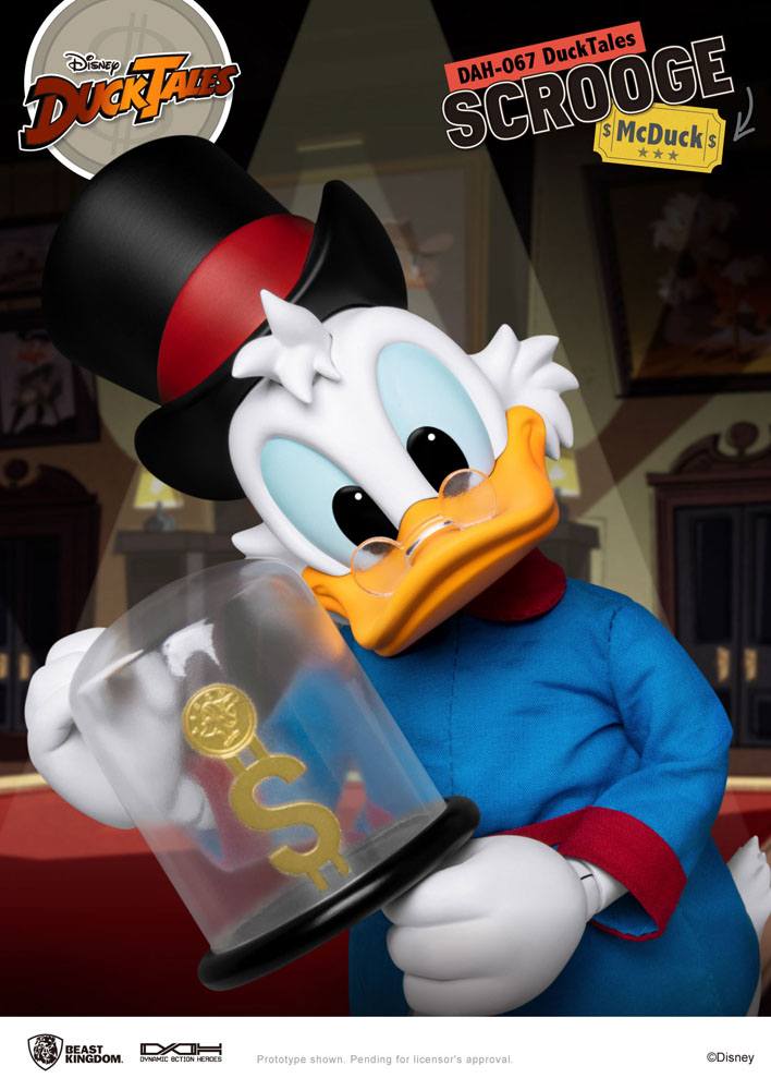 Disney DuckTales Dynamic 8ction Heroes Action Figure 1/9 Scrooge McDuck 16 cm