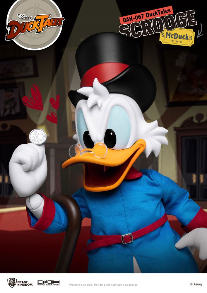 Disney DuckTales Dynamic 8ction Heroes Action Figure 1/9 Scrooge McDuck 16 cm