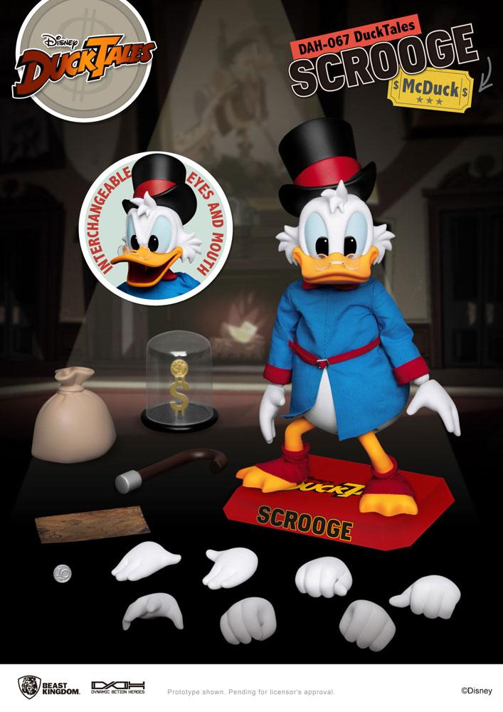 Disney DuckTales Dynamic 8ction Heroes Action Figure 1/9 Scrooge McDuck 16 cm