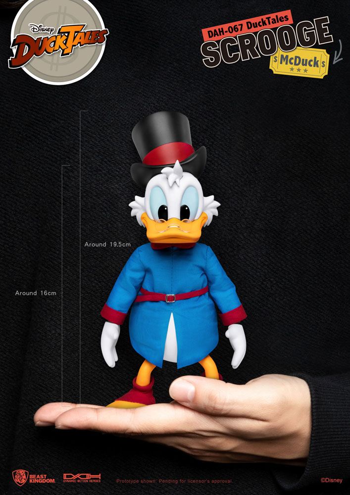 Disney DuckTales Dynamic 8ction Heroes Action Figure 1/9 Scrooge McDuck 16 cm