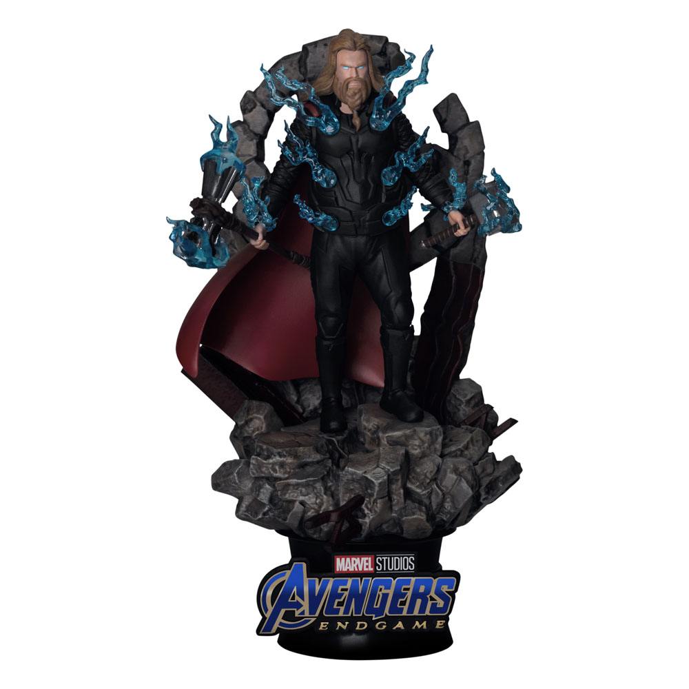 Avengers: Endgame D-Stage PVC Diorama Thor Closed Box Version 16 cm