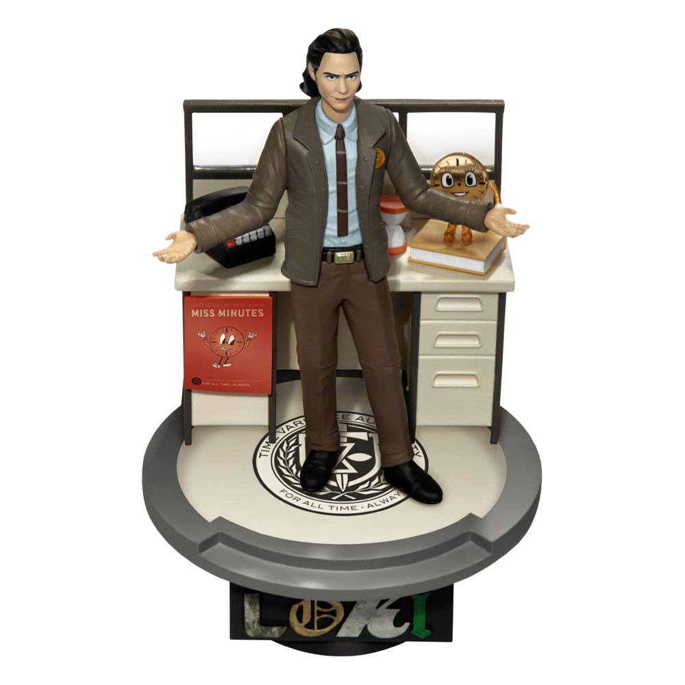 Loki D-Stage PVC Diorama Loki Closed Box Version 16 cm