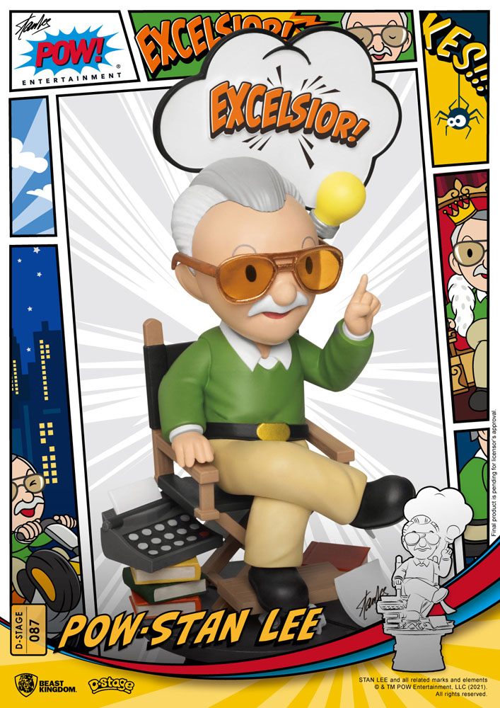 Stan Lee D-Stage PVC Diorama Stan Lee 16 cm