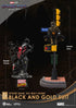 Spider-Man: No Way Home D-Stage PVC Diorama Spider-Man Black and Gold Suit Closed Box Version 25 cm