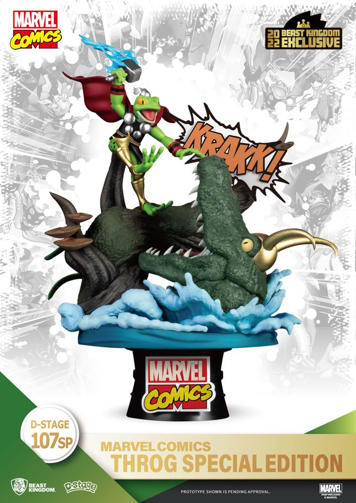 Marvel Comics D-Stage PVC Diorama Throg 17 cm
