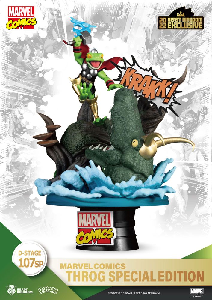 Marvel Comics D-Stage PVC Diorama Throg 17 cm