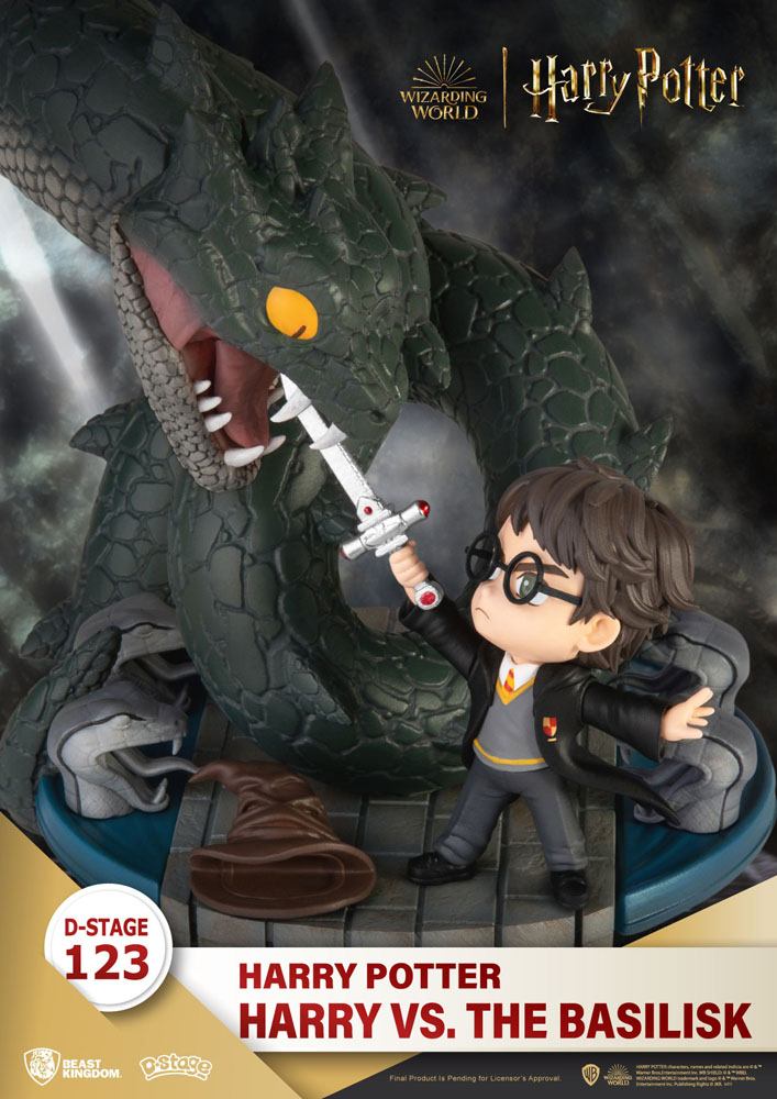 Harry Potter D-Stage PVC Diorama Harry vs. the Basilisk 16 cm