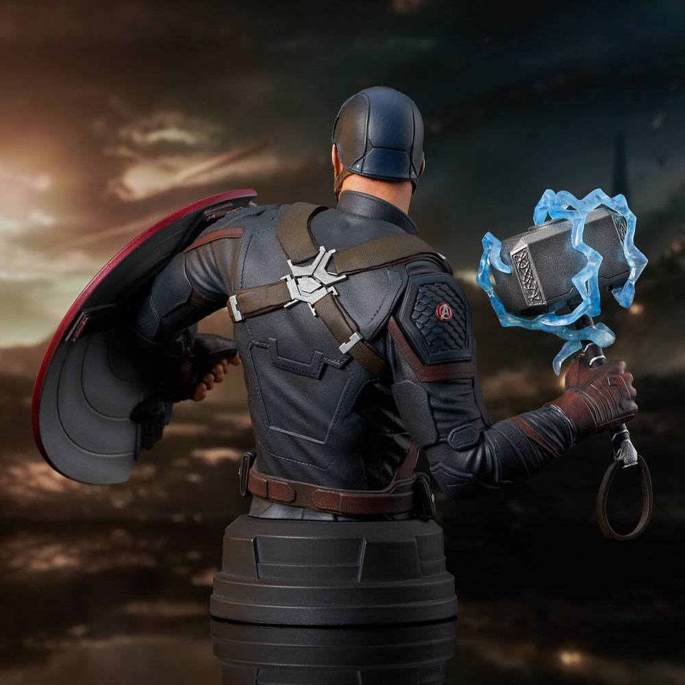Avengers: Endgame Bust 1/6 Captain America 15 cm