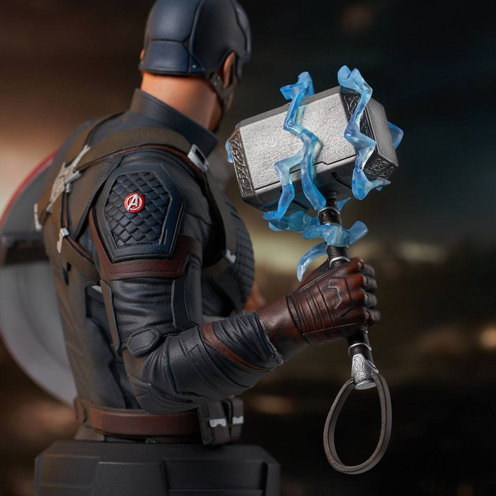 Avengers: Endgame Bust 1/6 Captain America 15 cm