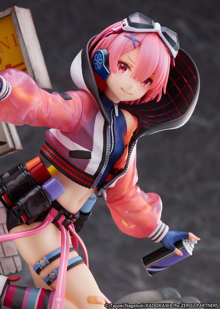 Re: Zero Starting Life in Another World Statue 1/7 Ram Neon City Ver. 27 cm