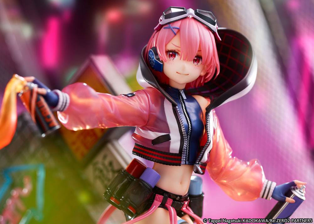 Re: Zero Starting Life in Another World Statue 1/7 Ram Neon City Ver. 27 cm