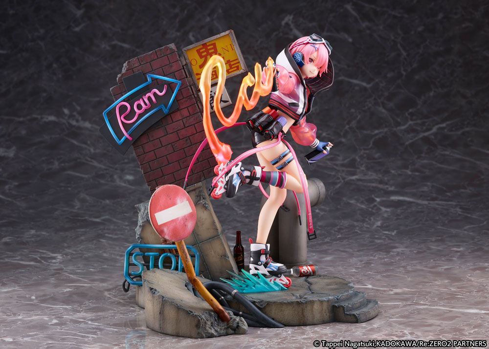 Re: Zero Starting Life in Another World Statue 1/7 Ram Neon City Ver. 27 cm