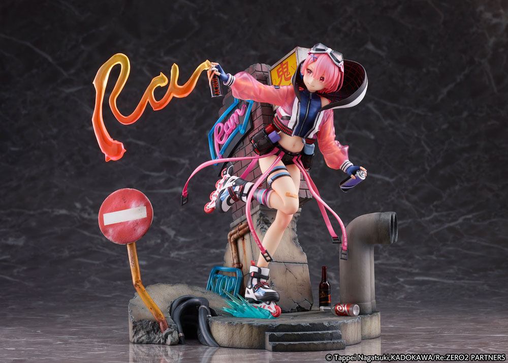 Re: Zero Starting Life in Another World Statue 1/7 Ram Neon City Ver. 27 cm