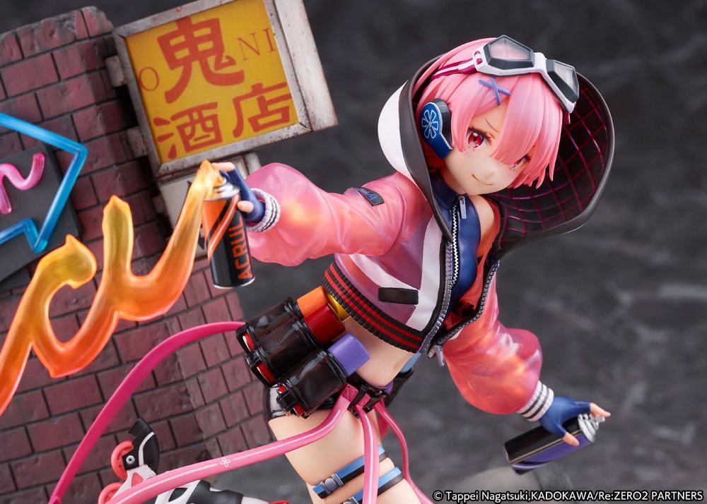 Re: Zero Starting Life in Another World Statue 1/7 Ram Neon City Ver. 27 cm