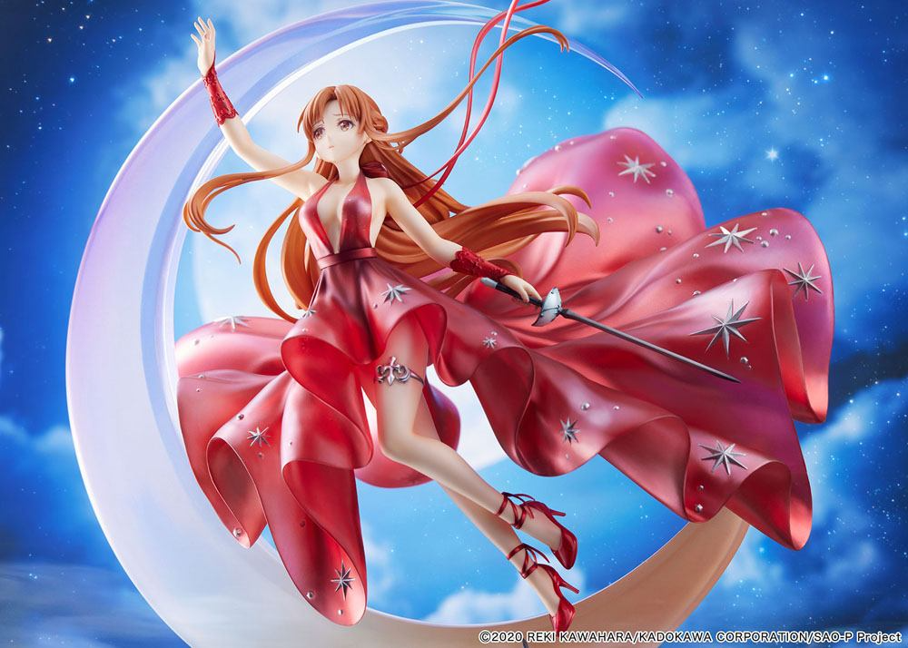 Sword Art Online PVC Statue 1/7 Asuna Crystal Dress Ver. 38 cm