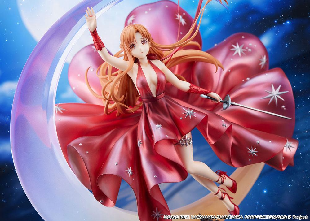 Sword Art Online PVC Statue 1/7 Asuna Crystal Dress Ver. 38 cm