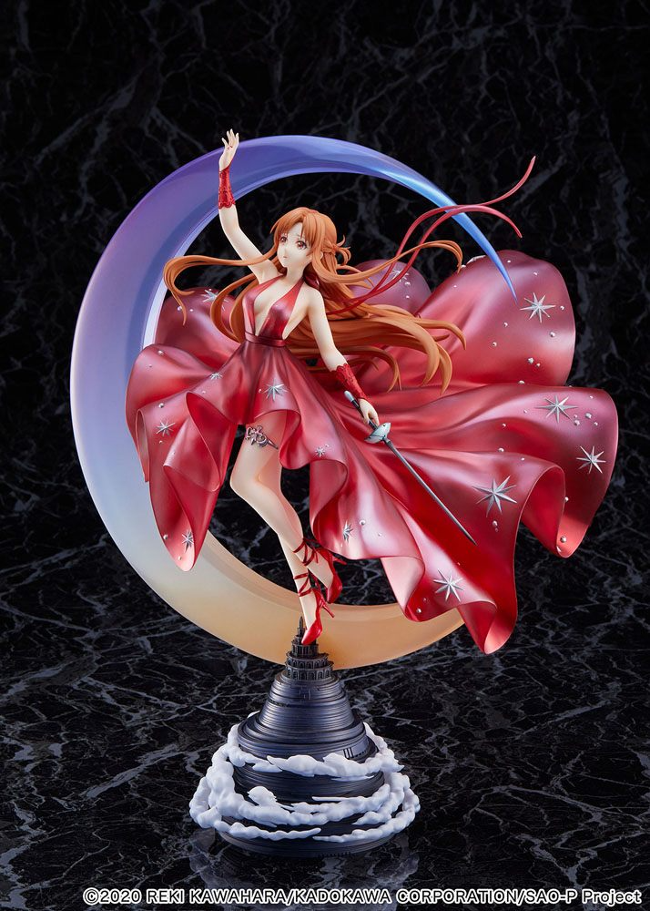 Sword Art Online PVC Statue 1/7 Asuna Crystal Dress Ver. 38 cm