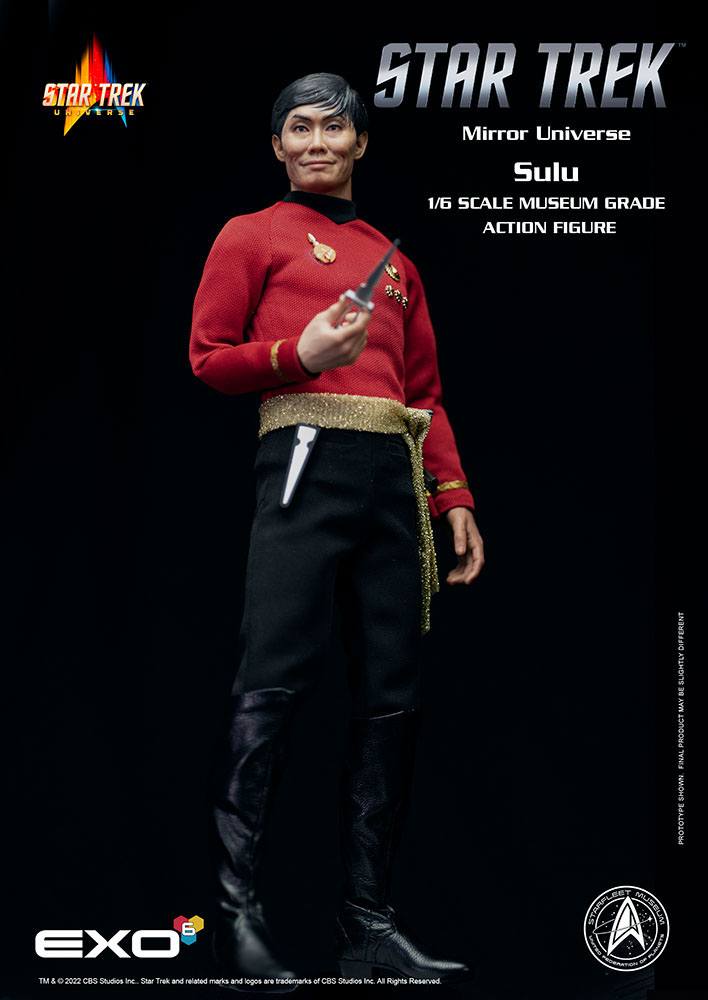 Star Trek: The Original Series Action Figure 1/6 Mirror Universe Sulu 28 cm