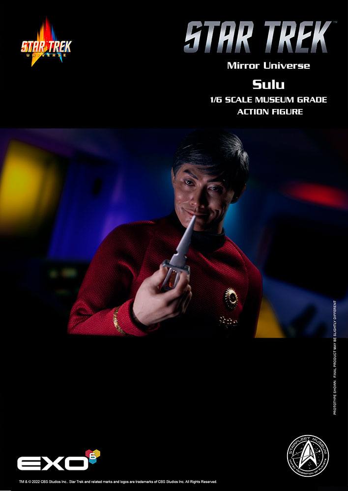 Star Trek: The Original Series Action Figure 1/6 Mirror Universe Sulu 28 cm