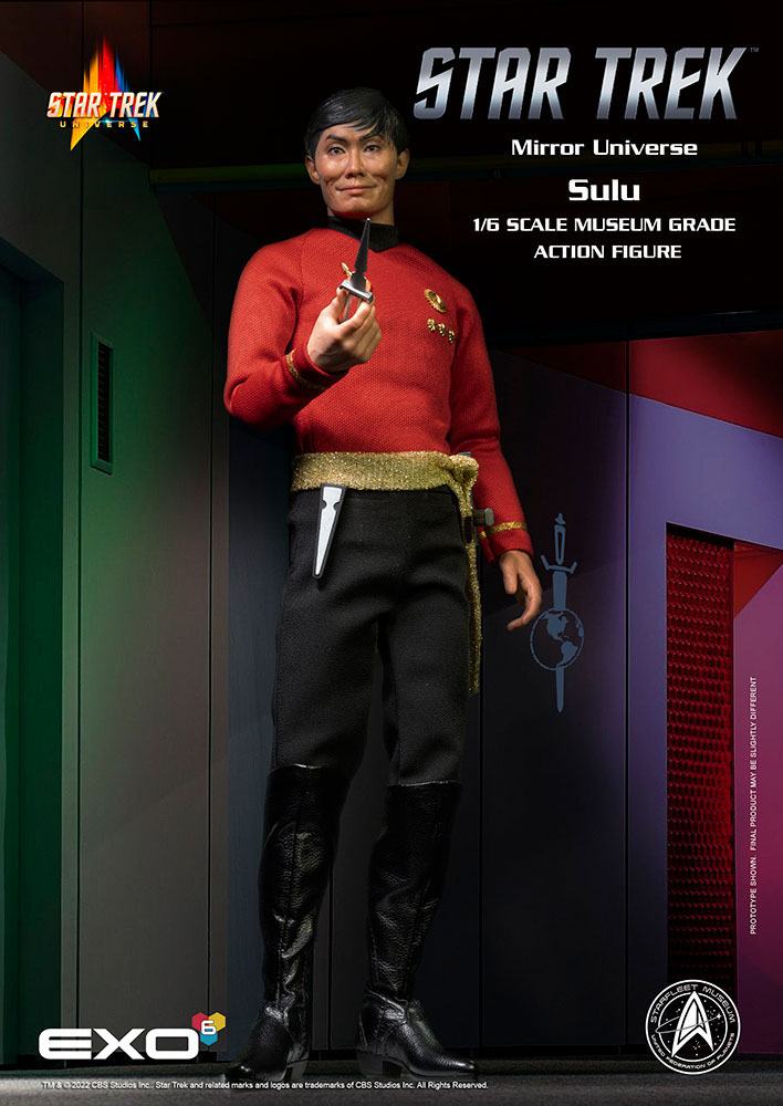 Star Trek: The Original Series Action Figure 1/6 Mirror Universe Sulu 28 cm