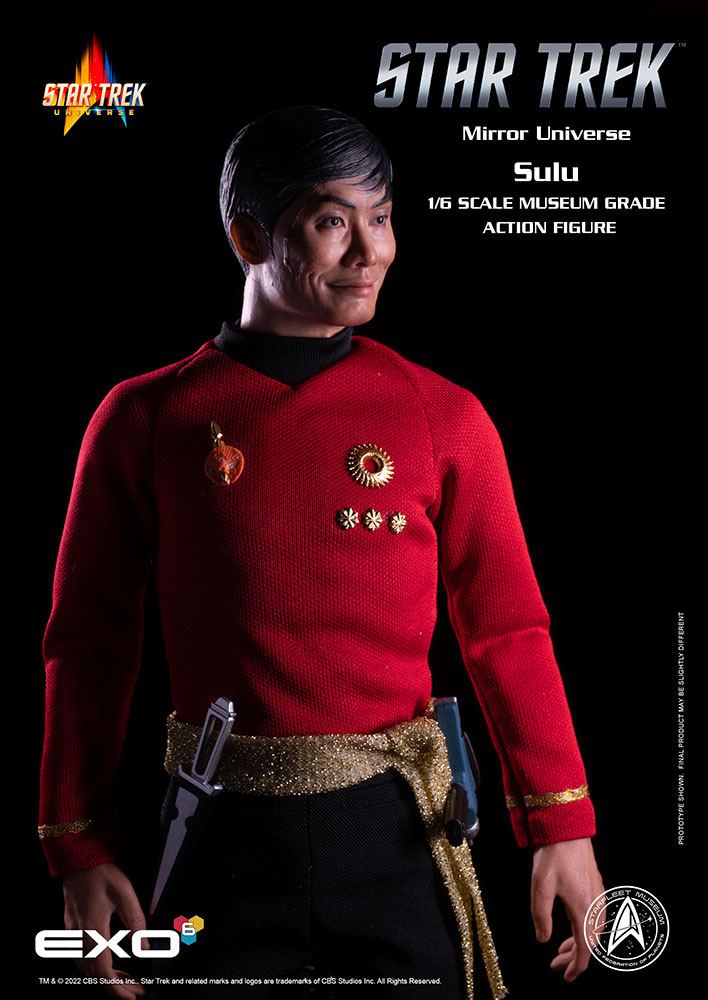 Star Trek: The Original Series Action Figure 1/6 Mirror Universe Sulu 28 cm