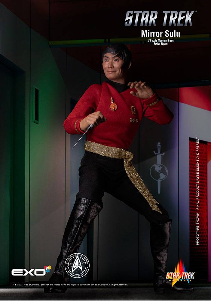 Star Trek: The Original Series Action Figure 1/6 Mirror Universe Sulu 28 cm