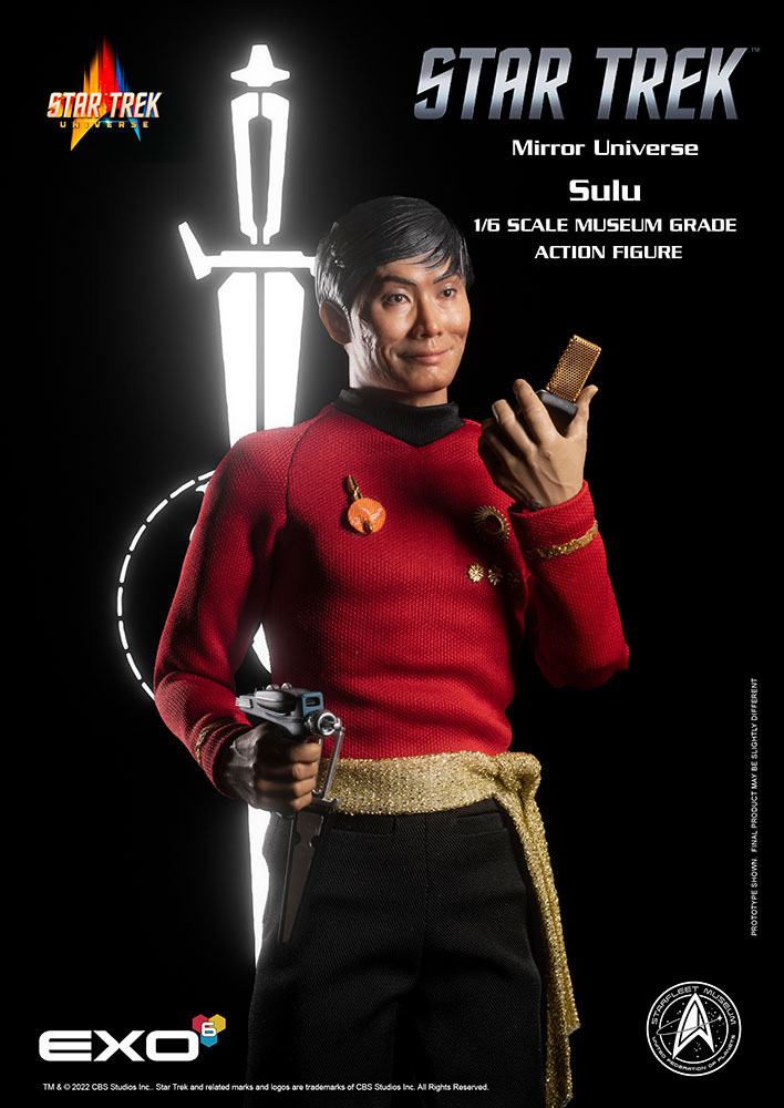 Star Trek: The Original Series Action Figure 1/6 Mirror Universe Sulu 28 cm