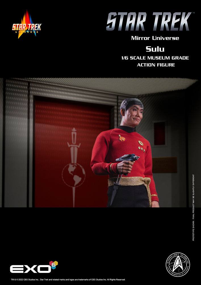 Star Trek: The Original Series Action Figure 1/6 Mirror Universe Sulu 28 cm