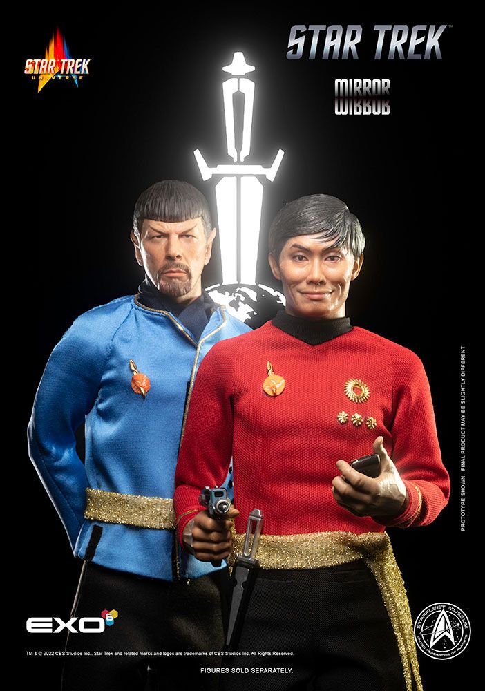 Star Trek: The Original Series Action Figure 1/6 Mirror Universe Sulu 28 cm