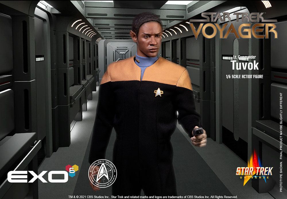 Star Trek: Voyager Action Figure 1/6 Lt. Commander Tuvok 30 cm